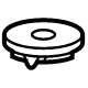 Toyota 41653-16010 Front Mount Upper Insulator