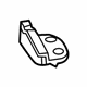 Toyota 73343-33020-B0 Seat Belt Guide, Dark Gray, Rear Passenger Side