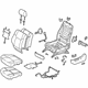 Toyota 71010-3D781-B3 Seat Assembly, Fawn, Front Passenger Side