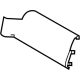 Toyota 71873-08070-C0 Front Cover, Black, Lower