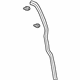 Toyota 67873-0C010 Rear Weatherstrip, Passenger Side
