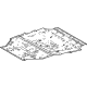Toyota 58311-0C180 Rear Floor Pan