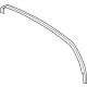 Toyota 68275-0C070 Glass Run, Rear