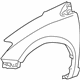 Toyota 53811-AE030 Fender, Front Passenger Side