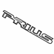 Toyota 75442-47150 Nameplate, Black, Rear