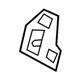 Toyota 72668-60030-B0 Bezel, Rear Seat Back Lock, Lower, Passenger Side