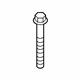 Toyota 90118-WA196 Rear Lower Control Arm Bolt