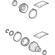 Toyota 04429-46100 Boot Kit, Rear