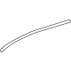 Toyota 75551-08030 Drip Molding, Passenger Side