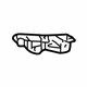 Toyota 52115-52071 Bumper Cover Side Support, Passenger Side