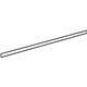 Toyota 76825-21020 Molding Seal, Rear Center