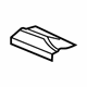 Toyota 55783-52160 Louver, Top