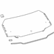 Toyota 68105-0R140 Lift Gate Glass, Rear