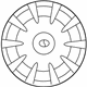 Toyota 08402-52840 Wheel Cover