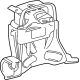 Toyota 12305-24050 Side Mount, Passenger Side