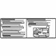Toyota 82685-47100 Caution Label