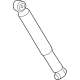 Toyota 48531-0E330 Shock Absorber, Rear