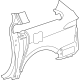 Toyota 61017-08010 Side Panel, Rear Passenger Side