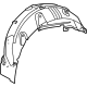 Toyota 65637-08020 Wheelhouse Liner, Passenger Side