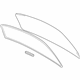Toyota 64801-52010 Back Glass, Rear