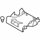 Toyota 72908-08030-B0 Under Cover, Gray, Driver Side
