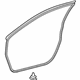 Toyota 67861-06150 Surround Weatherstrip, Passenger Side