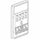 Toyota 89220-WAA28 Fuse Box