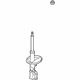 Toyota 48530-49875 Strut, Rear Passenger Side
