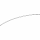 Toyota 75555-62020-A2 Drip Molding, White, Center Passenger Side