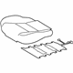 Toyota 71071-0ZB70-A1 Cushion Cover, Passenger Side
