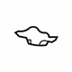 Toyota 55257-13010 Dash Panel Cover