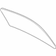 Toyota 64811-47061 Back Glass, Rear