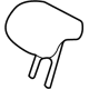 Toyota 71960-08071-B0 Headrest, Center, Light Gray