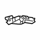 Toyota 61719-47020 Head Air Bag Rear Bracket, Passenger Side