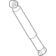 Toyota 48531-08110 Shock Absorber, Rear
