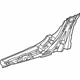 Toyota 75856-WAA01 Rear Mount, Driver Side