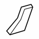 Toyota 58741-12190 Stone Deflector, Passenger Side