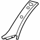 Toyota 62210-60300-A0 Windshield Pillar Trim, Sand, Passenger Side