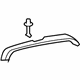 Toyota 62431-60041-A1 Opening Molding, Sand, Front Passenger Side
