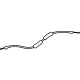 Toyota 69770-47120 Lock Cable, Rear