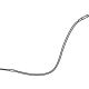 Toyota 69730-47120 Lock Motor Cable, Rear