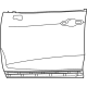 Toyota 67111-0E140 Outer Panel, Passenger Side