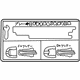 Toyota 47991-33010 Info Label
