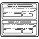 Toyota 88723-08040 A/C Label