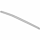 Toyota 75763-47010 Frame Molding, Upper Passenger Side