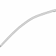 Toyota 75753-02020 Frame Molding, Chrome, Upper Passenger Side