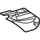 Toyota 72157-62010-C0 Track Cover, Inner Passenger Side