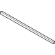 Toyota 53155-0E050 Shutter Assembly Upper Seal