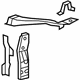 Toyota 53203-06230 Upper Support, Driver Side