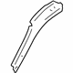 Toyota SU003-01261 Hinge Pillar Reinforcement, Passenger Side